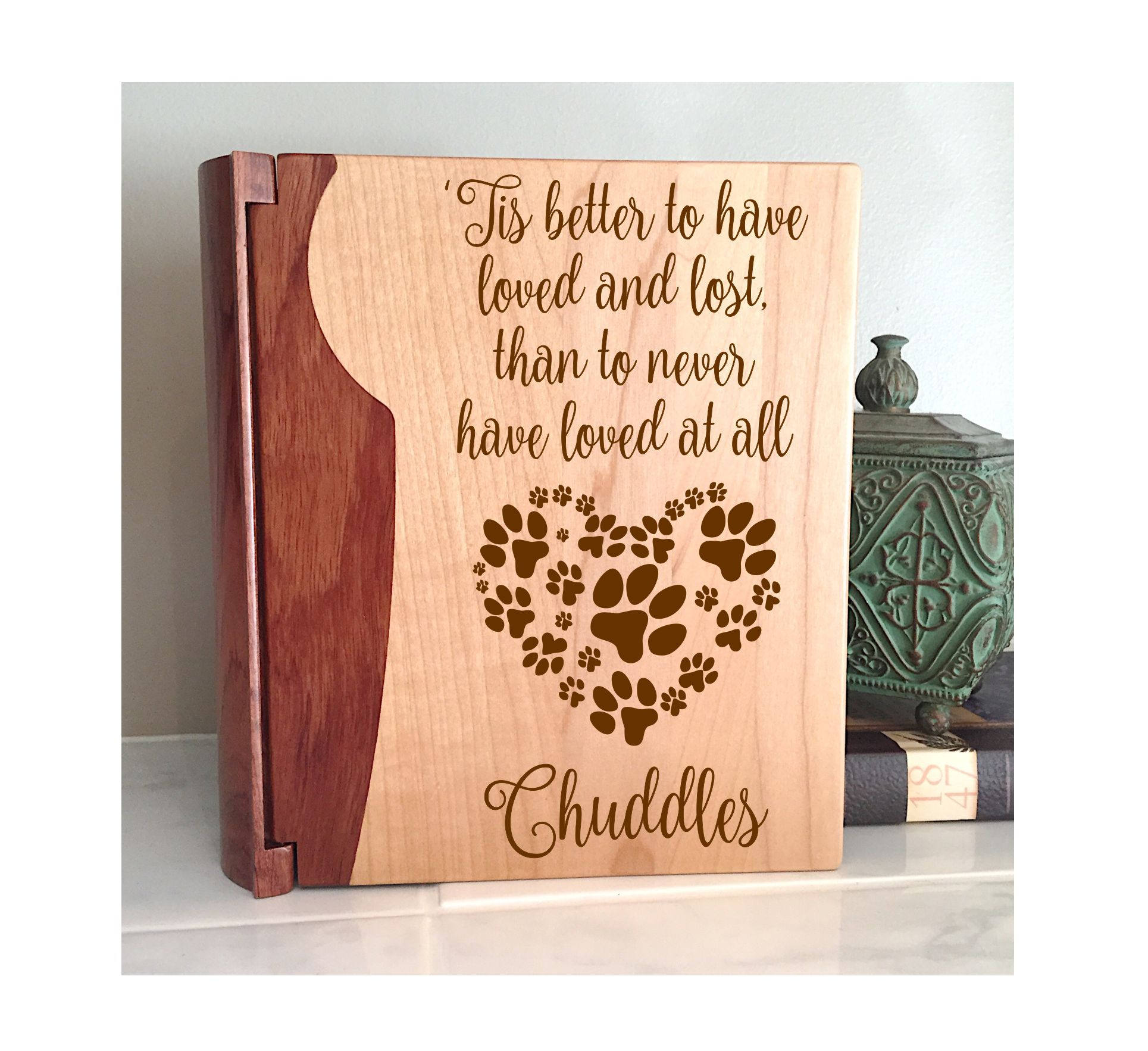 Personalized Pet Memorial Photo Album Pet Mom Gift Dog Mom Etsy