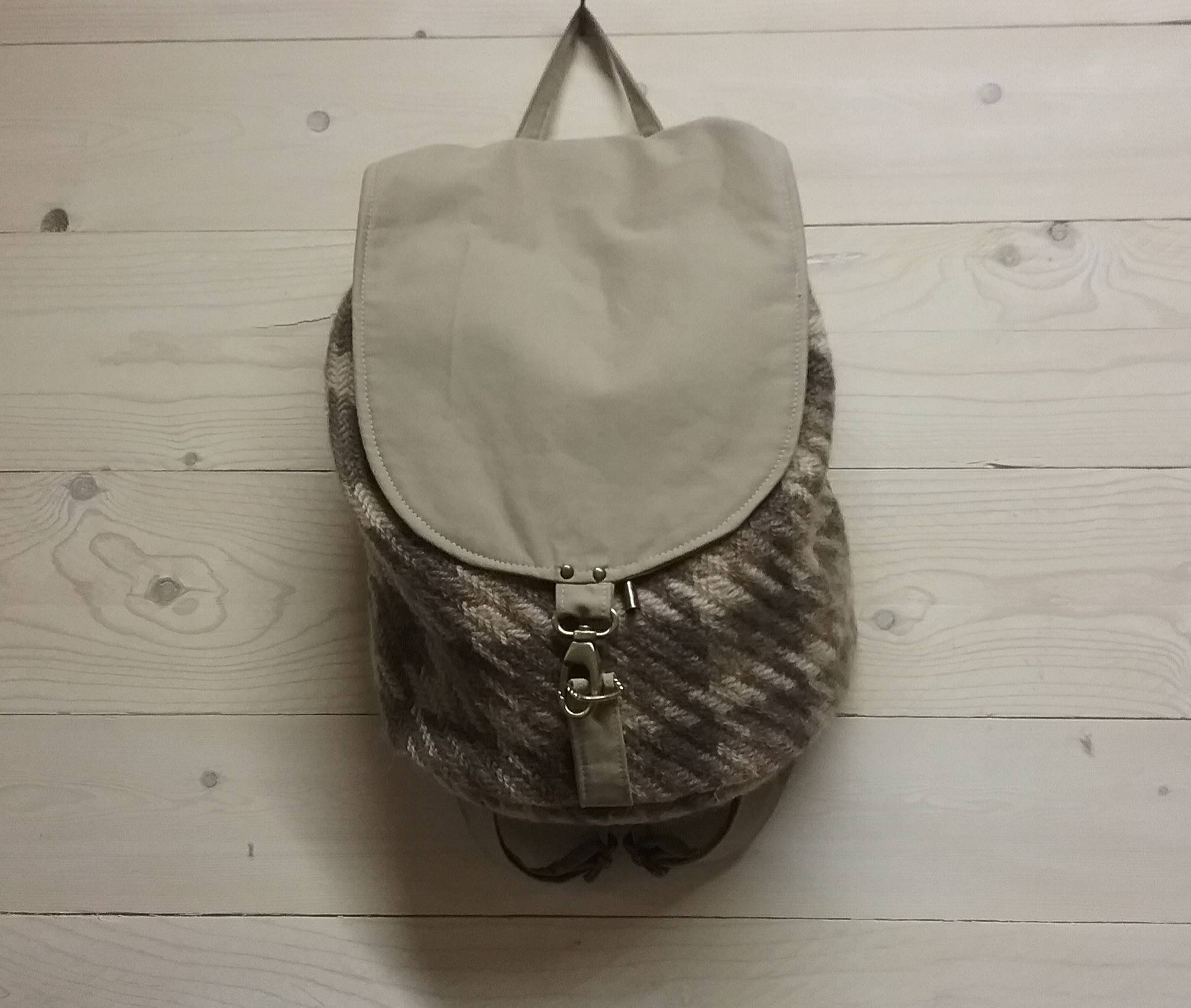 Fabric Backpack Etsy