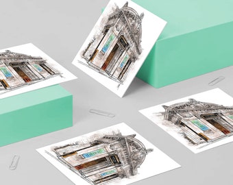 Lyric Opera of Chicago Square Note Cards with Envelopes / 4, 8, or 12