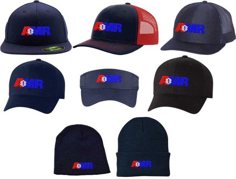 AMR American Medical Response cap hat Flexfit visor beanie trucker cap snapback Starting @ 19.99 画像 3