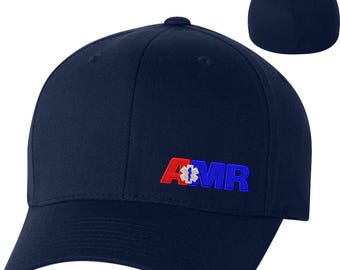 AMR American Medical Response cap hat Flexfit visor beanie trucker cap snapback Starting @ 19.99