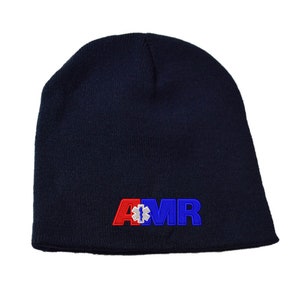 AMR American Medical Response cap hat Flexfit visor beanie trucker cap snapback Starting @ 19.99 Skull Beanie Navy