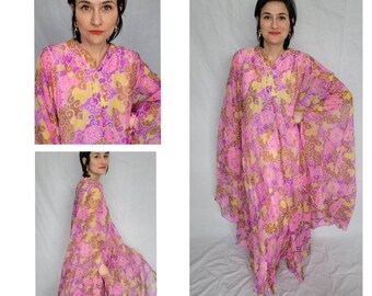 psychedelic kaftan