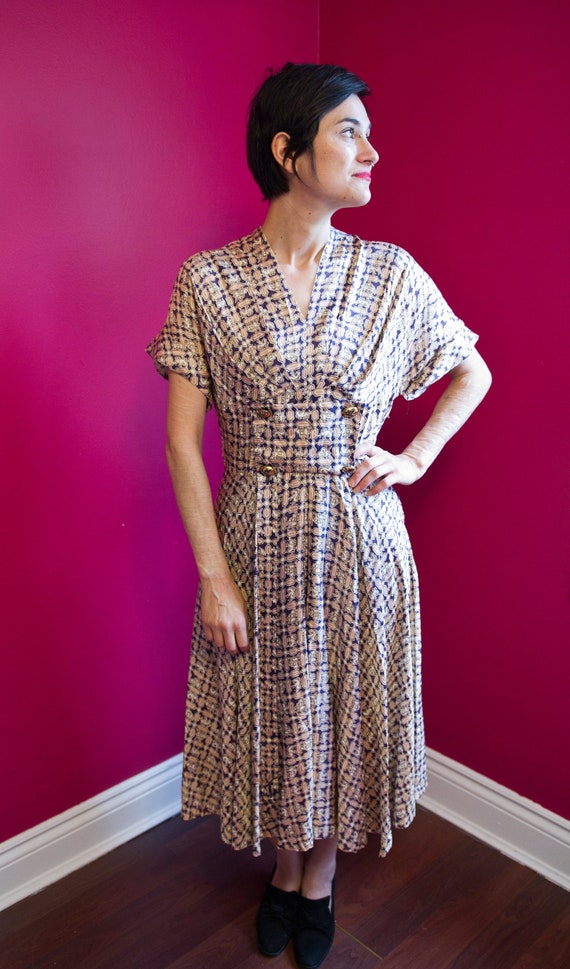 Beautiful homemade 50's day dress