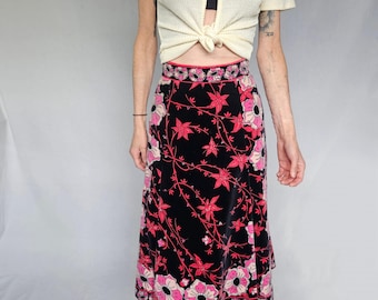 ヴィンテージ 60年代 エミリオ・プッチ ブループリント ベルベット