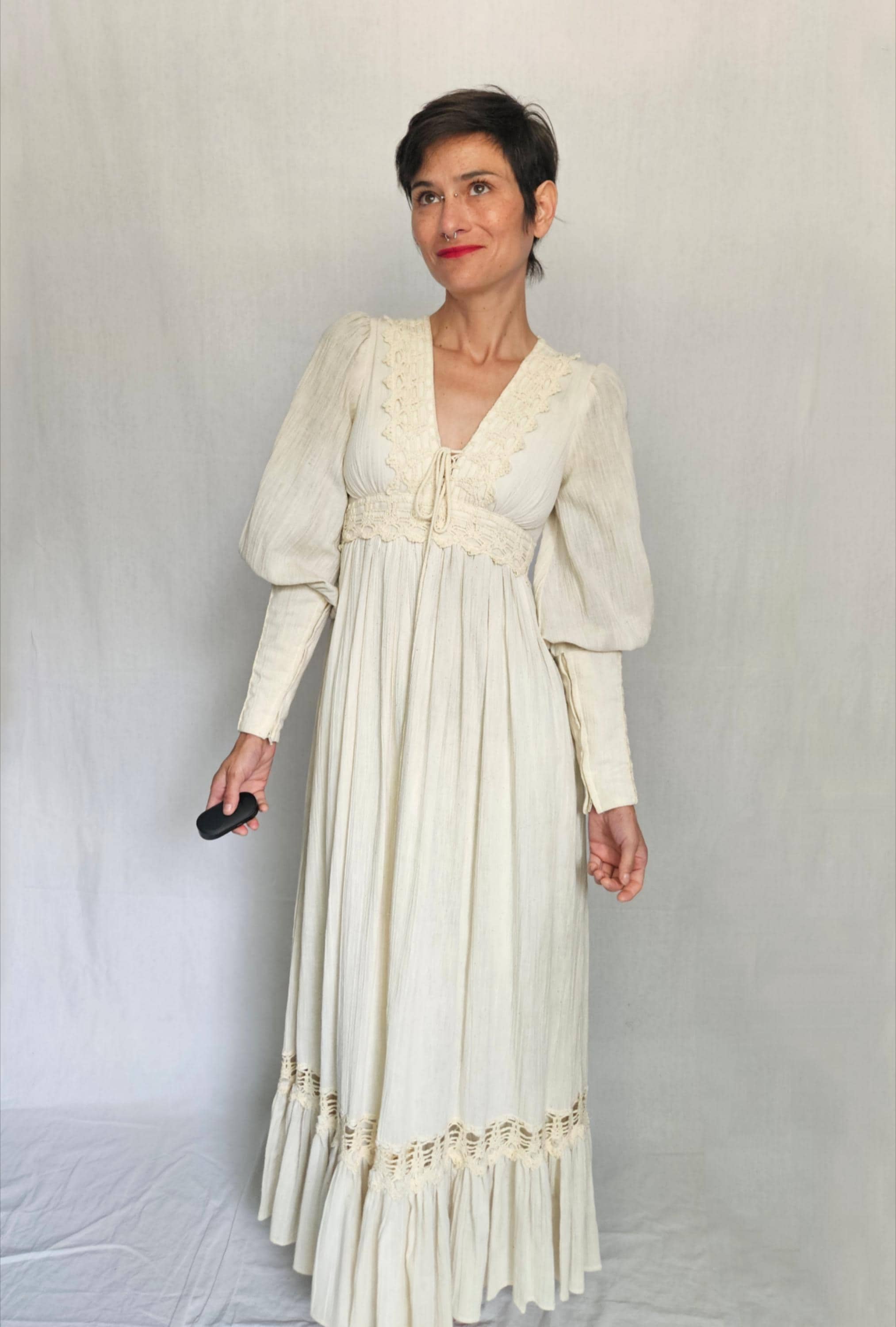 1970s christmas dress 60's & 70's Holiday Outfits Nectarine Dreams LLC