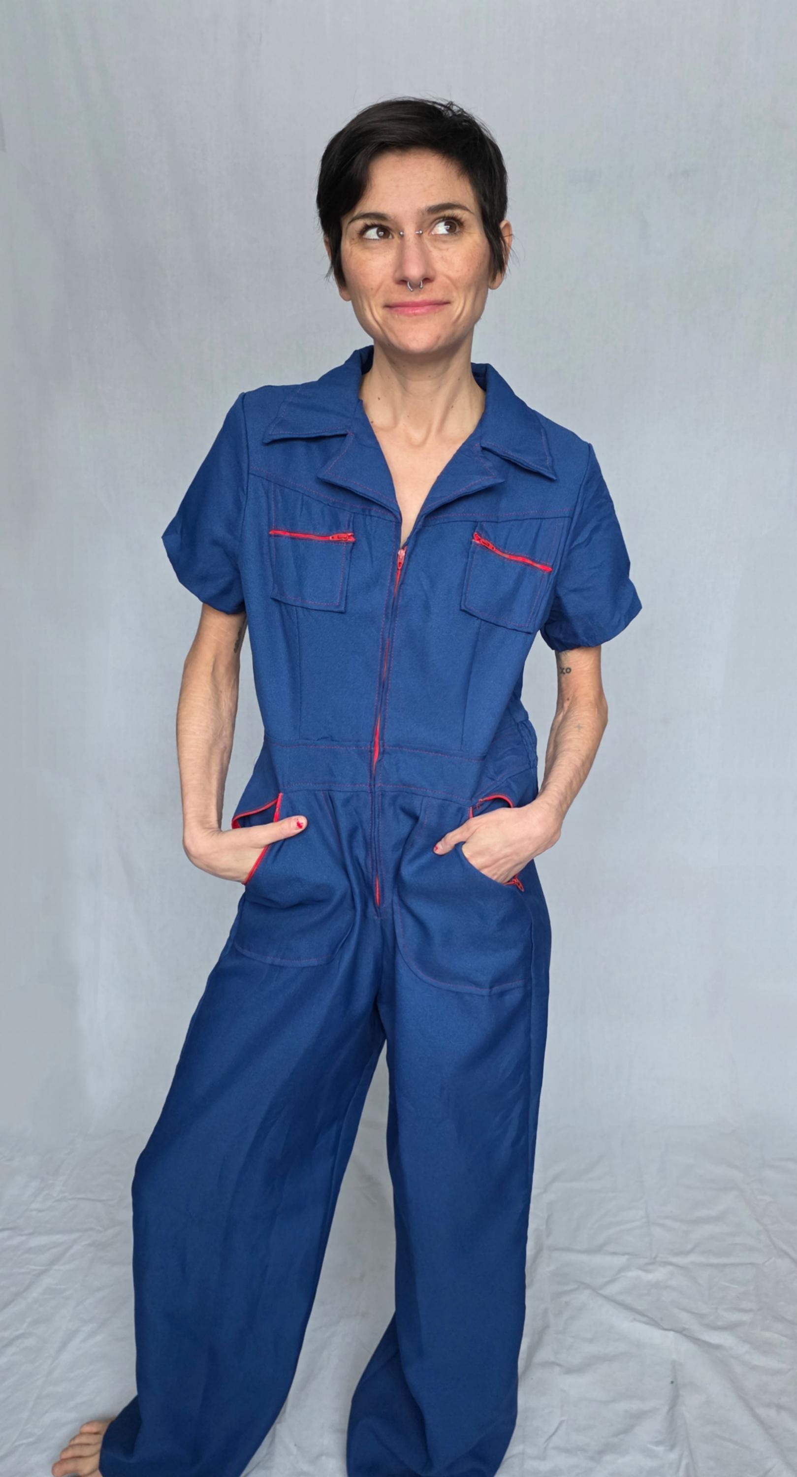 60〜70s Montgomery Ward Denim CoverAll Montgomery Ward Coveralls, 70s Blue Zip Front (unisex Vintage) - Etsy