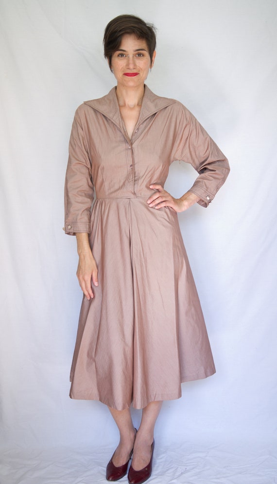 1950's swing/shirt dress