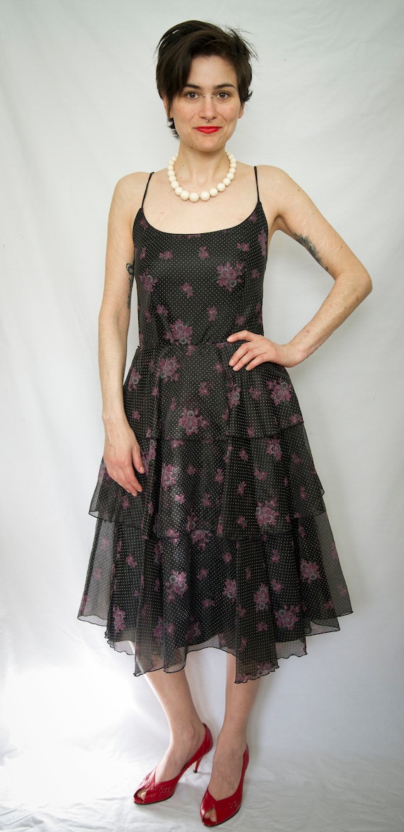1980's prom/party dress - image 1