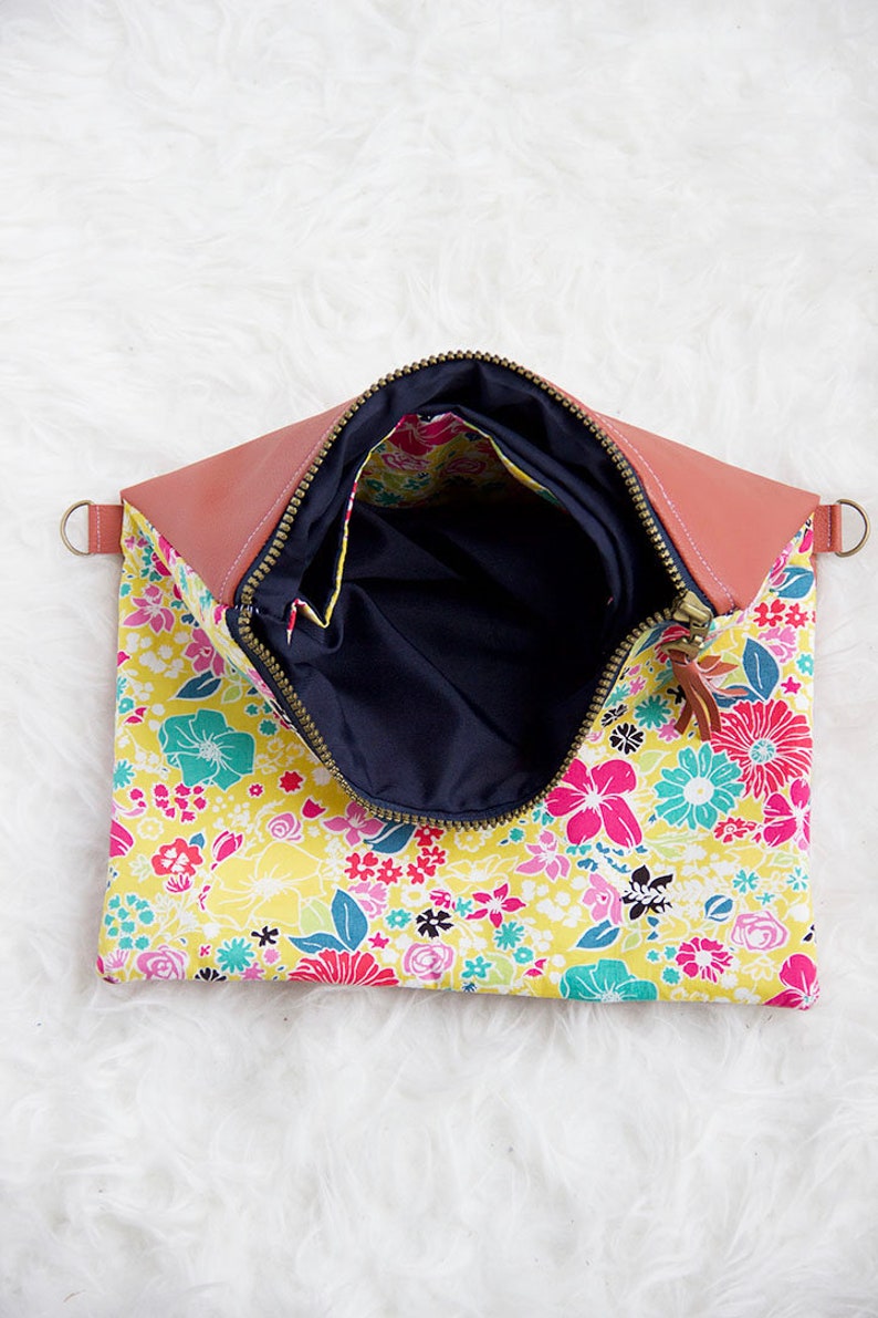 Fira Fold Over Clutch PDF Sewing Pattern Sew a DIY Fold Over Etsy Canada
