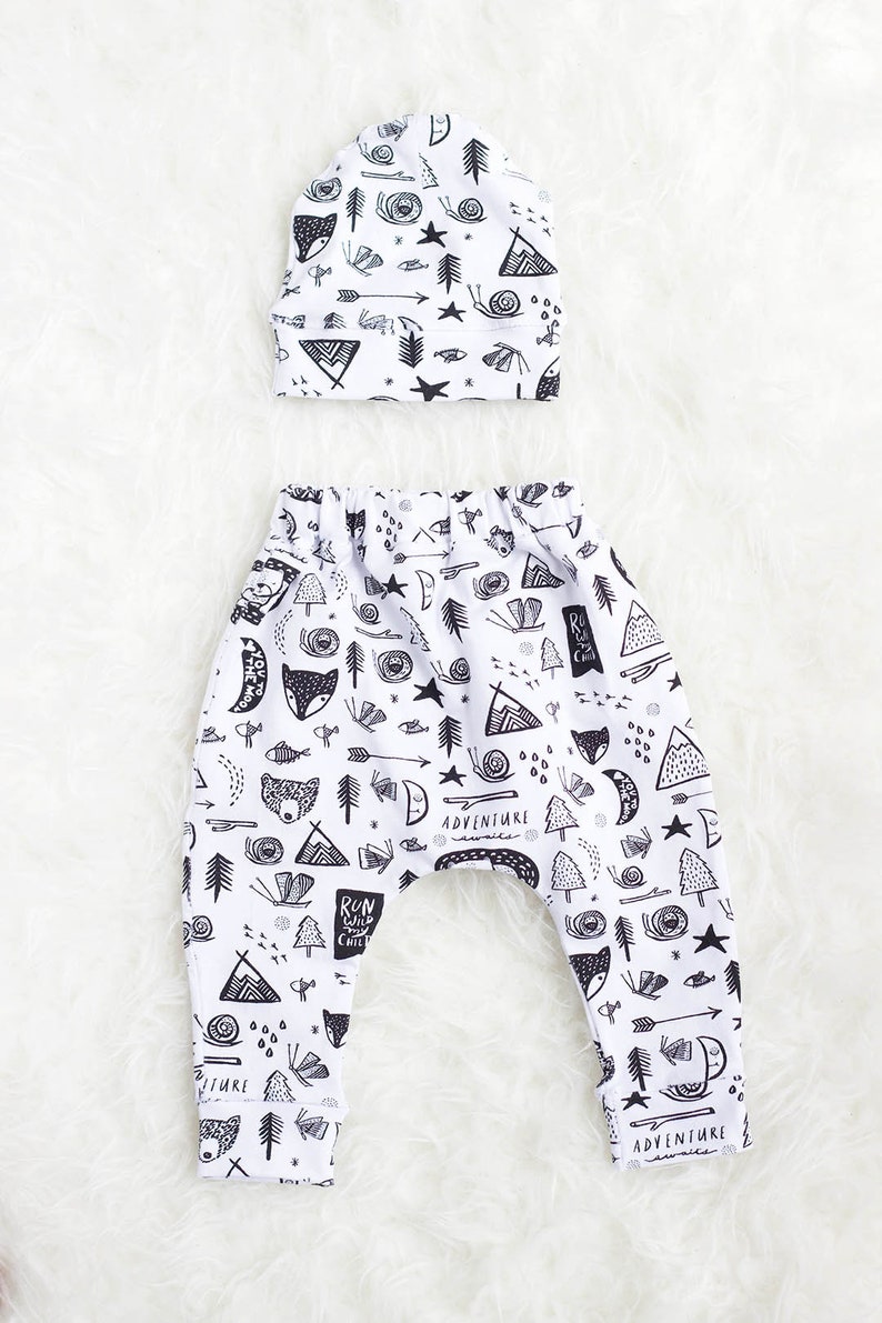 Baby Harem Pants Pattern Newborn Hat Pattern / PDF Sewing Etsy Canada