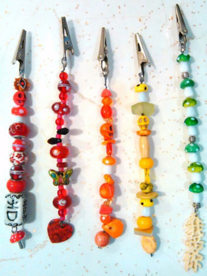 CUSTOM roach clips unique designs options colors smokers gift Etsy