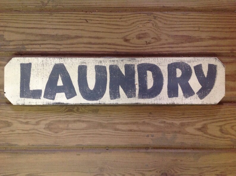 Laundry Sign Etsy