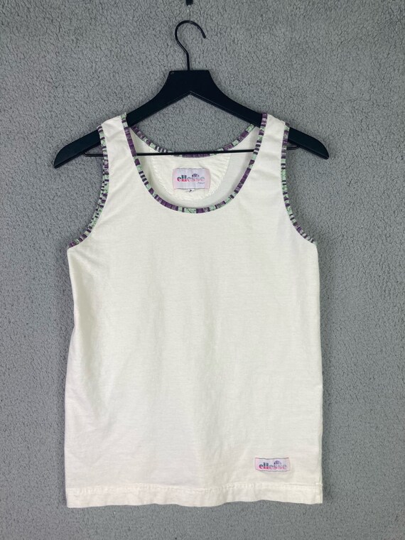 Ellesse Italy Vintage Tank Top Women's Size 2 Ret… - image 2