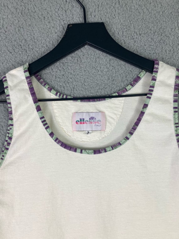 Ellesse Italy Vintage Tank Top Women's Size 2 Ret… - image 4