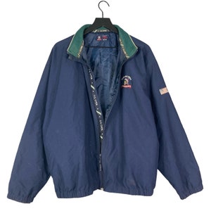 Vintage Ashworth US Open 2004 Shinnecock Windbreaker Jacket Blue Men&#39;s Size L