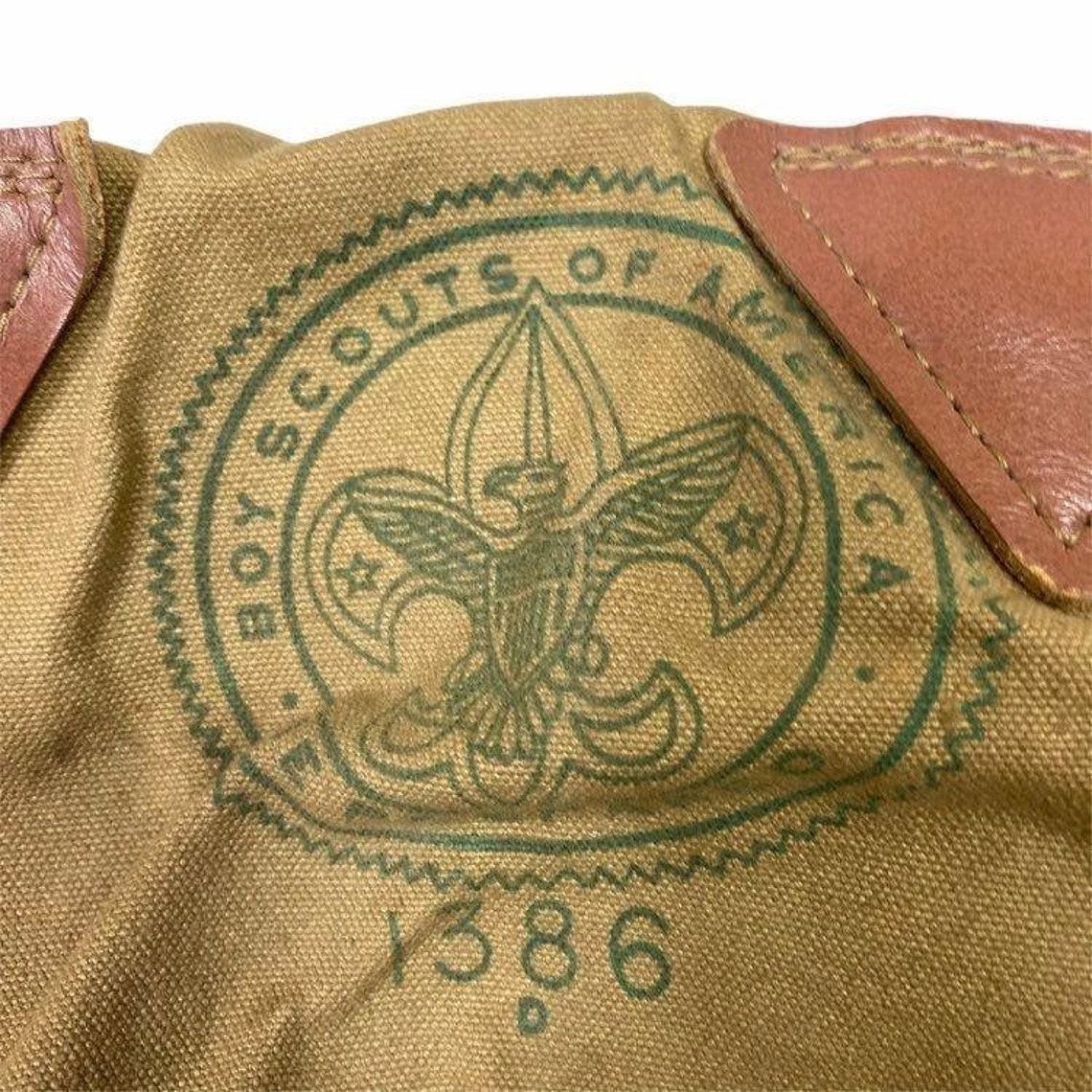 Boy Scouts of America Vintage Duffle gran bolsa 1386 hombres Etsy