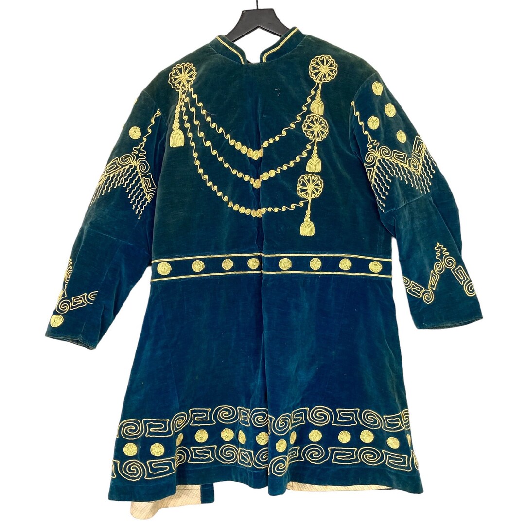 Maconic Robe Vintage 1920s Masonic Guard Blue Velvet Robe Gold the Stilson Ward Co ...