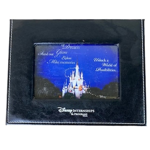 Disney Parks Resorts Photo Keepsake Box Jewelry Unisex Trinket World Magic Black