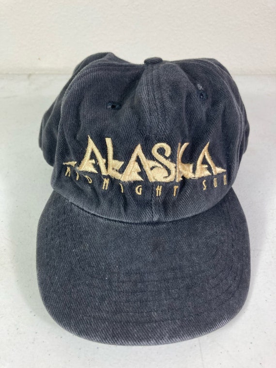 VTG Alaska Midnight Sun Hat Classic Embroidered C… - image 2