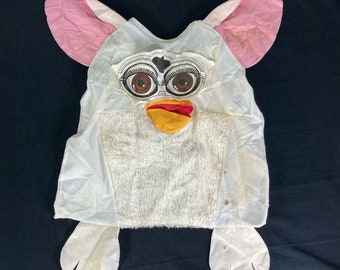 1999 Furby Costume Toddler Size 2-4 Halloween Dress Up Plush Character Outfit