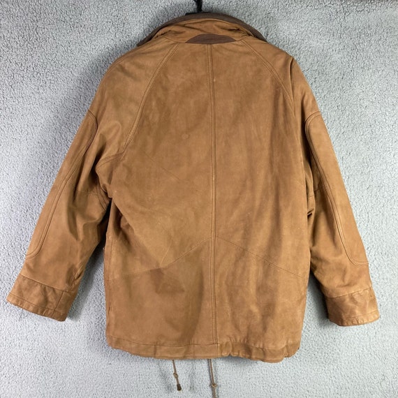 Adler Vintage Genuine Leather Jacket Men's Size M… - image 4