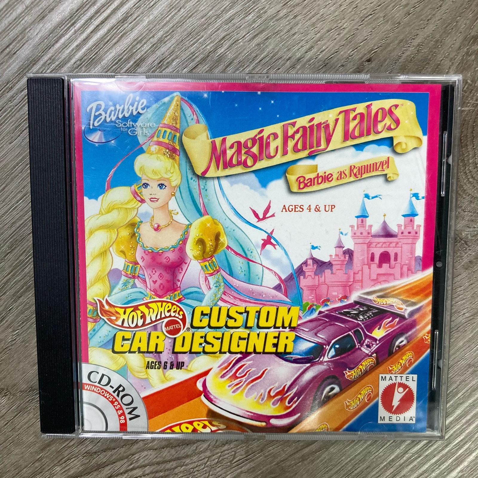 Barbie rapunzel cd rom game hotsell