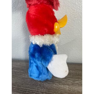 Vintage Woody Woodpecker Hand Puppet Universal Walter Lantz Plush Cartoon Toy image 10