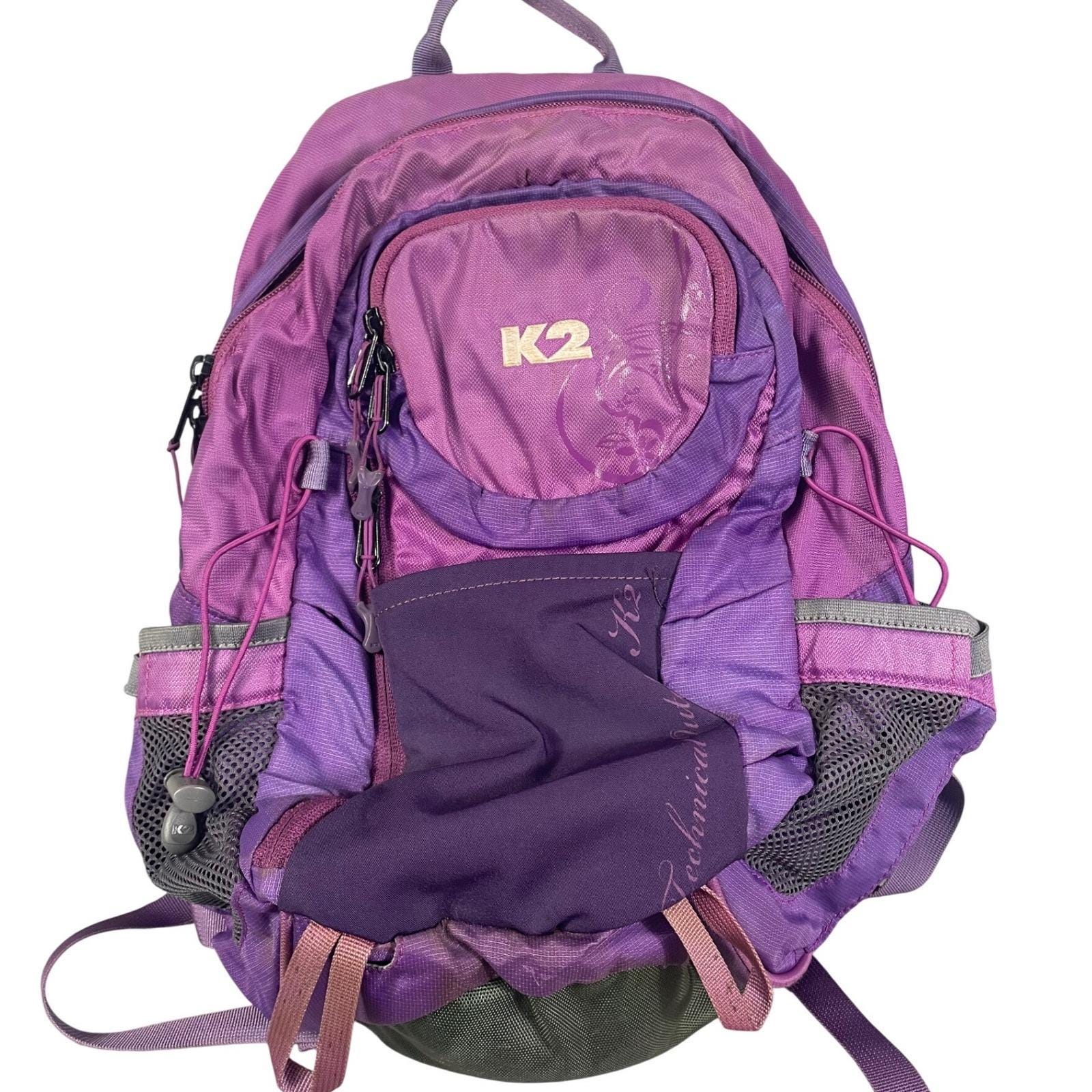 90s Purple Backpack - Etsy Finland