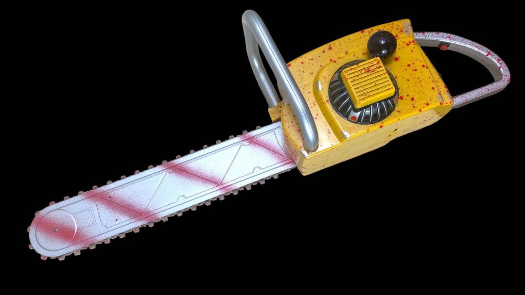 Halloween Chainsaw Prop Texas Massacre Cosplay Sound Horror Etsy