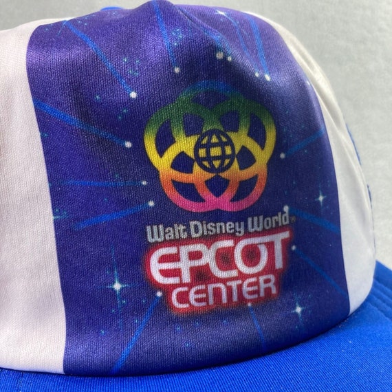 Disney Epcot Hat Vintage Center Snapback Walt Wor… - image 9