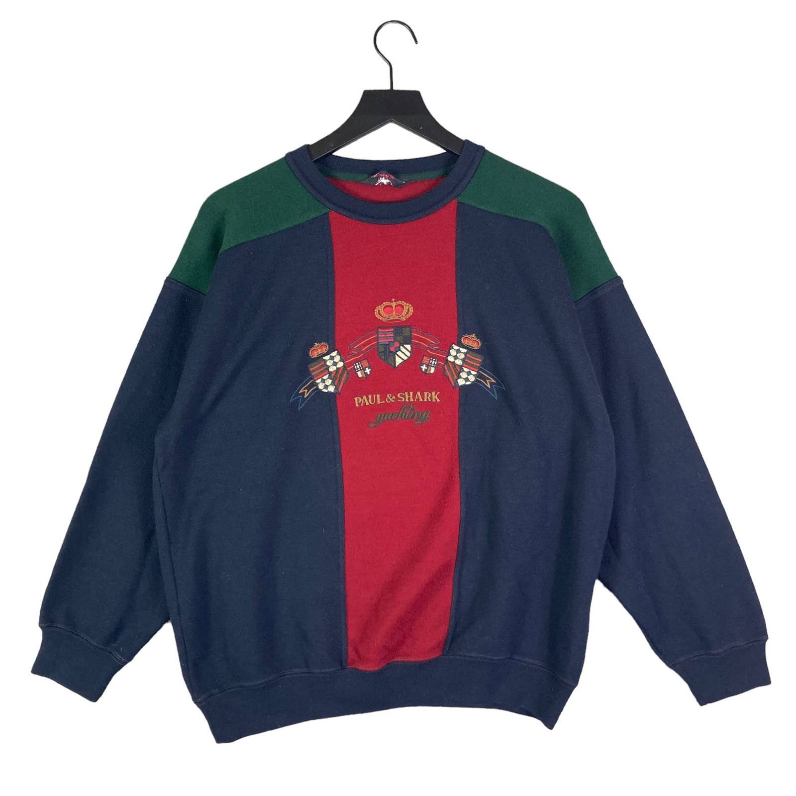 Paul Shark Yachting Vintage Sweater Wool Large Jumper Mens Pullover Red Vtg 90s Etsy Canada