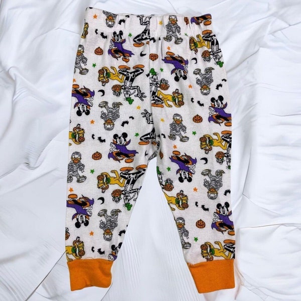 Disney Baby Pajama Pants Halloween Size 12 Months Toddler Pajamas Cotton Boys
