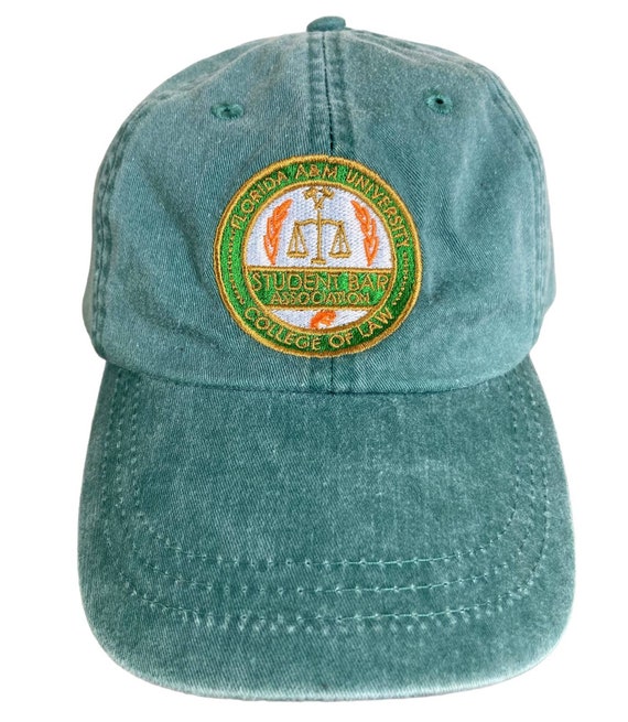 90s Florida A&M University Law Vintage Hat Green 9