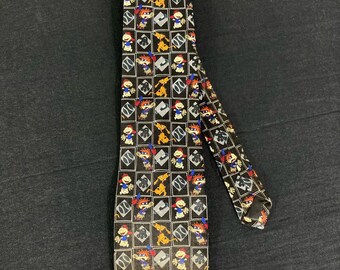 VTG Nickelodeon Razmoket Tie Cravate Tommy & Chuckie Personnages