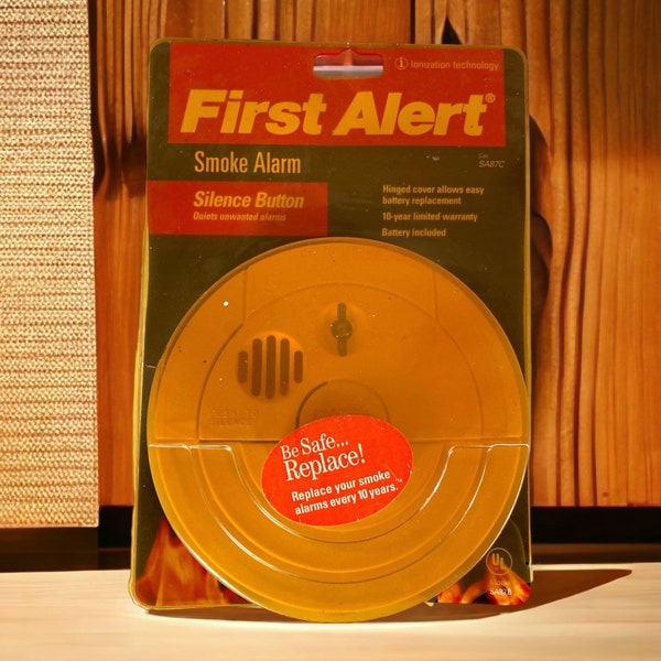 Vintage Smoke Alarm Etsy