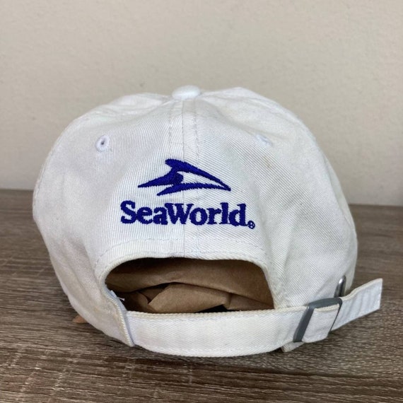 Rescue Hat Sea World Adjustable White SeaWorld Bl… - image 5