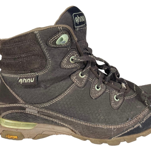 Ahnu Montana Wandelschoenen Dames 7 Waterdicht Bruin Leer Vibram AF2422MLC