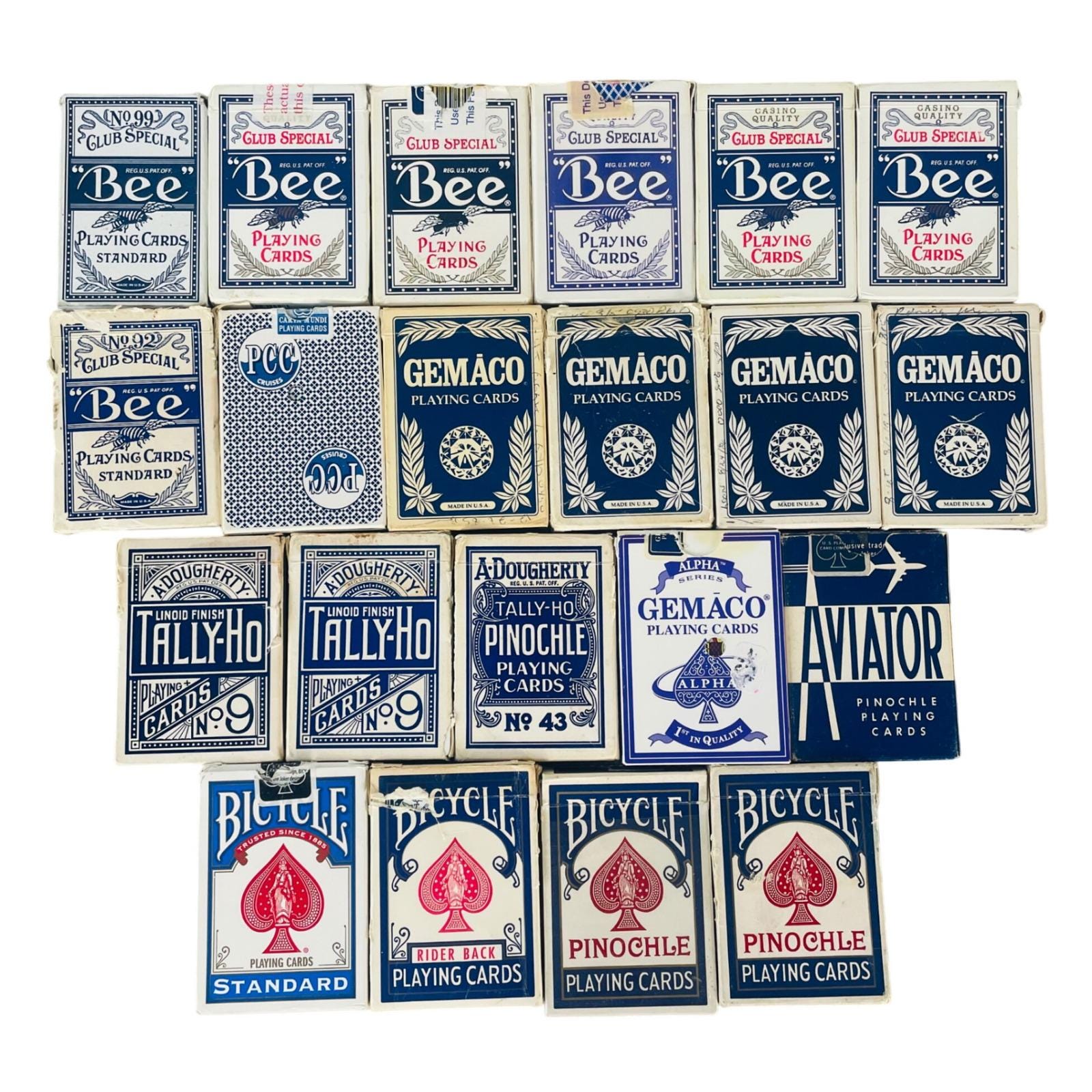 Tally Ho Playing Cards - Etsy