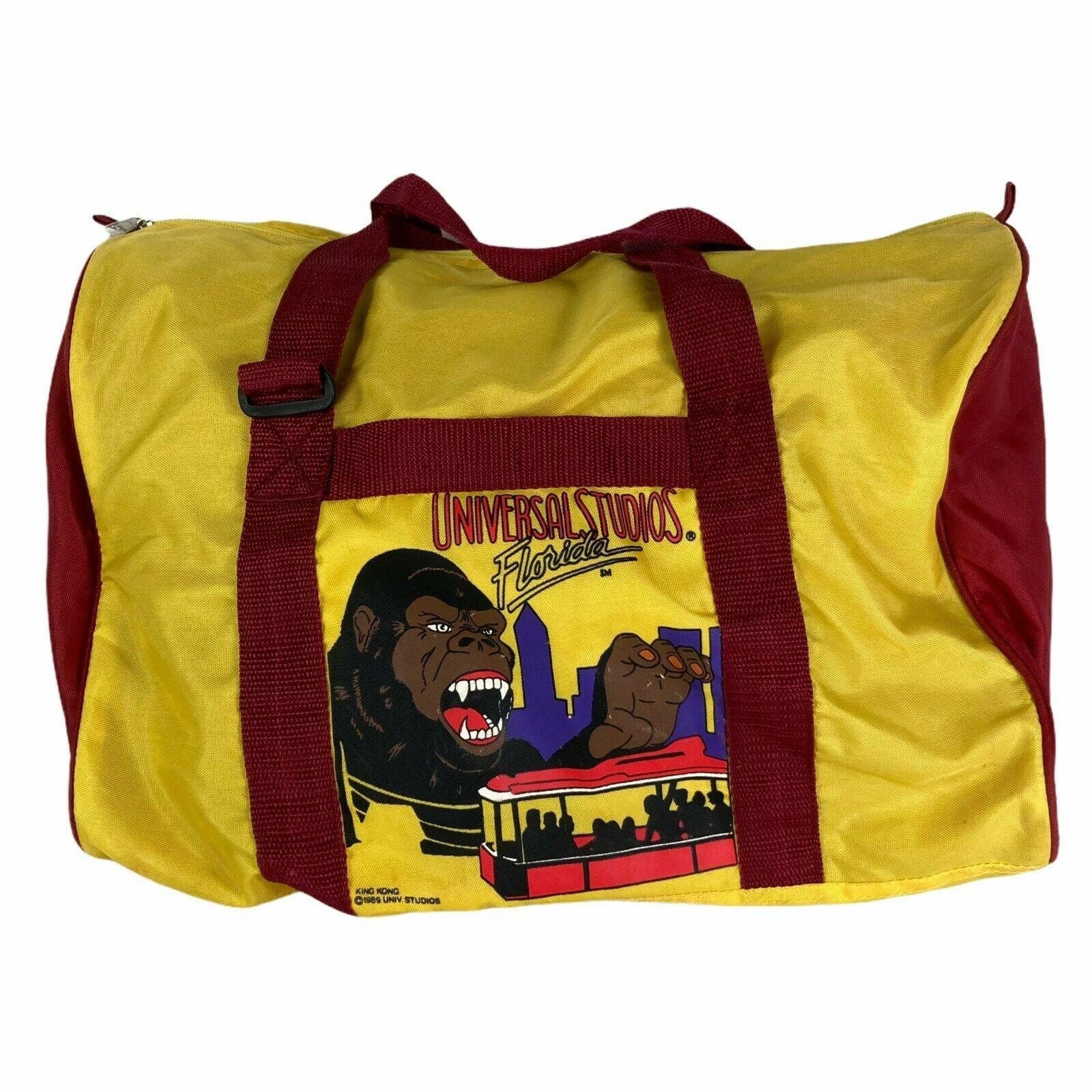 Vintage Universal Studios Kong Frontation Attraction Duffle Etsy