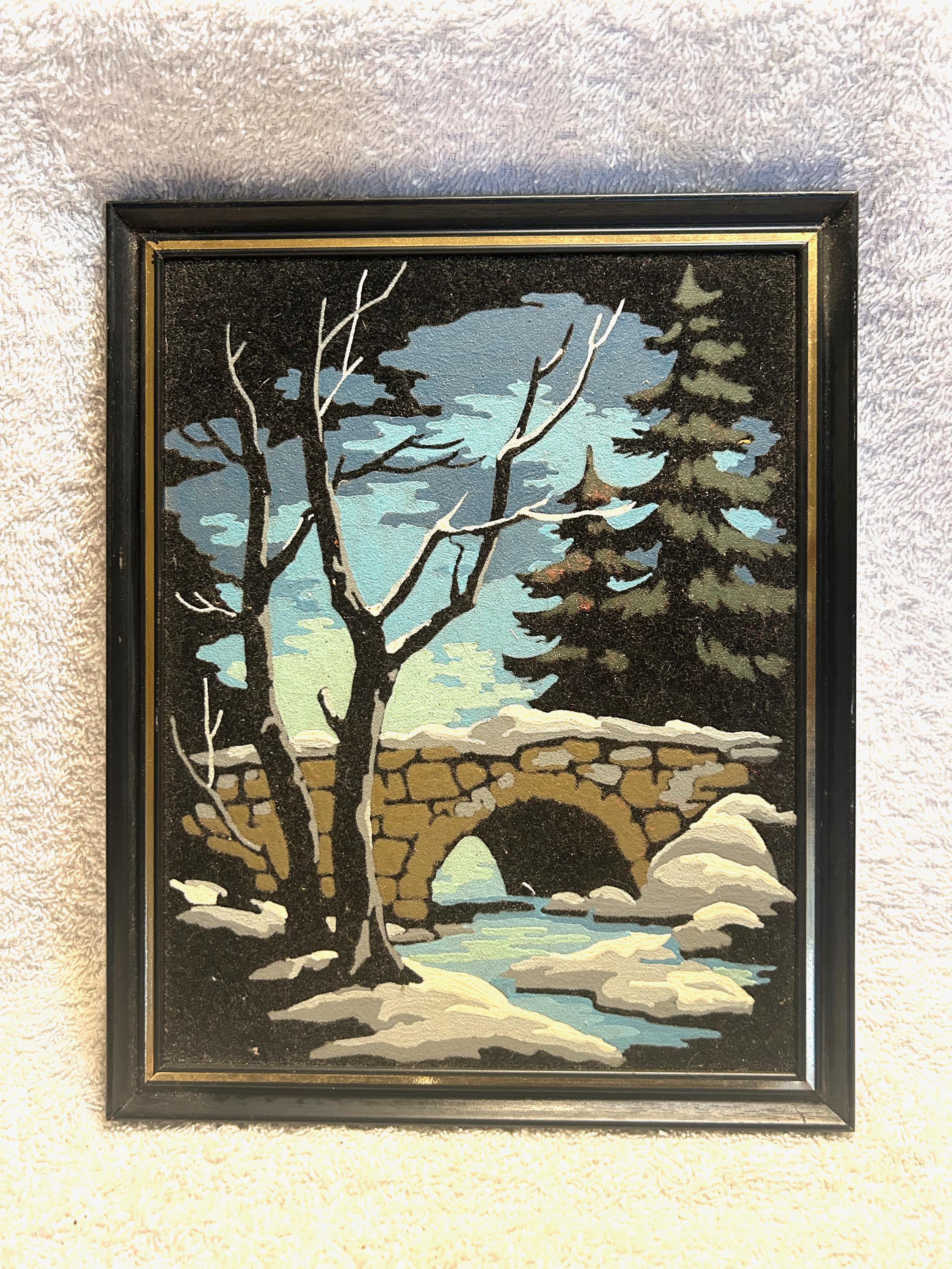 70s Velvet Painting - Etsy