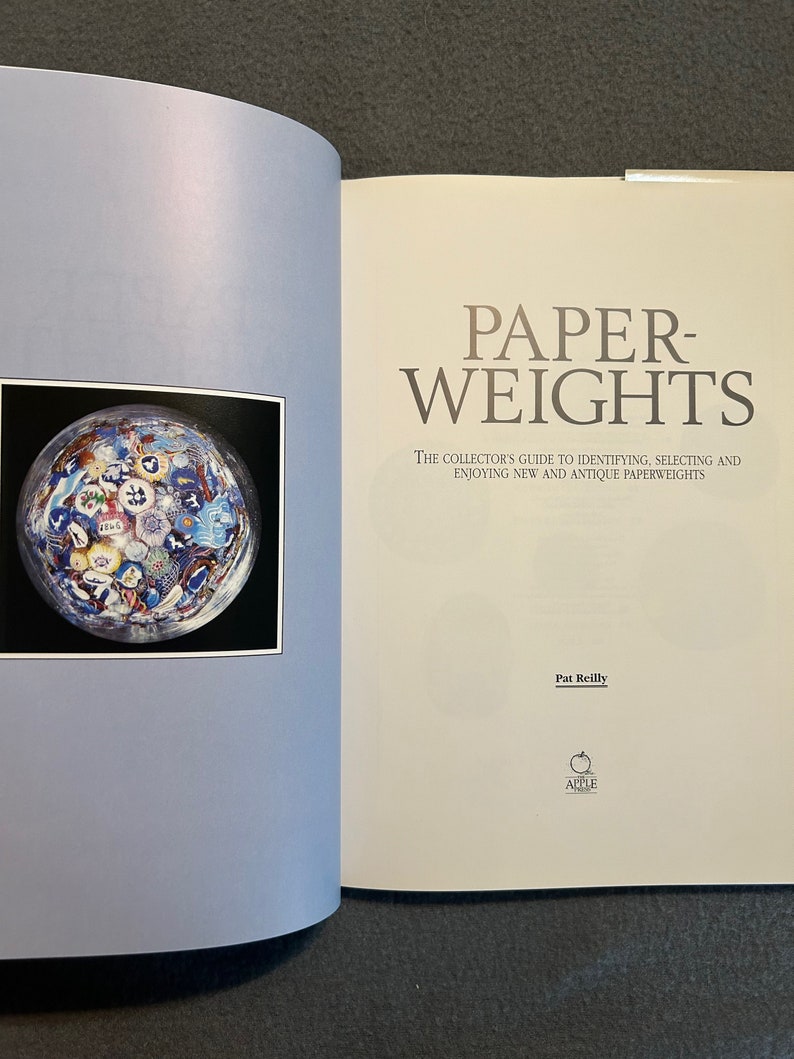 Pat Pattern Chart Paperweights, Pat Reilly, Collectors Guide, Pat Relly, 1996 ...