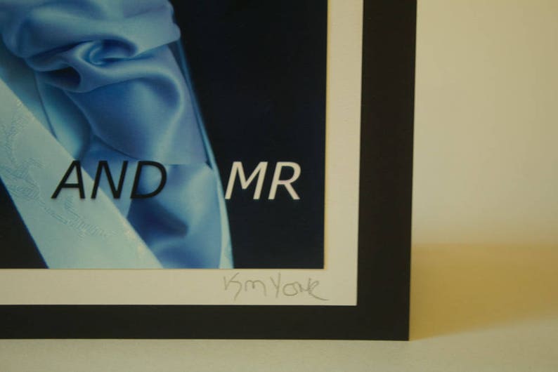 Engagement or Anniversary card Mr and Mr Wedding