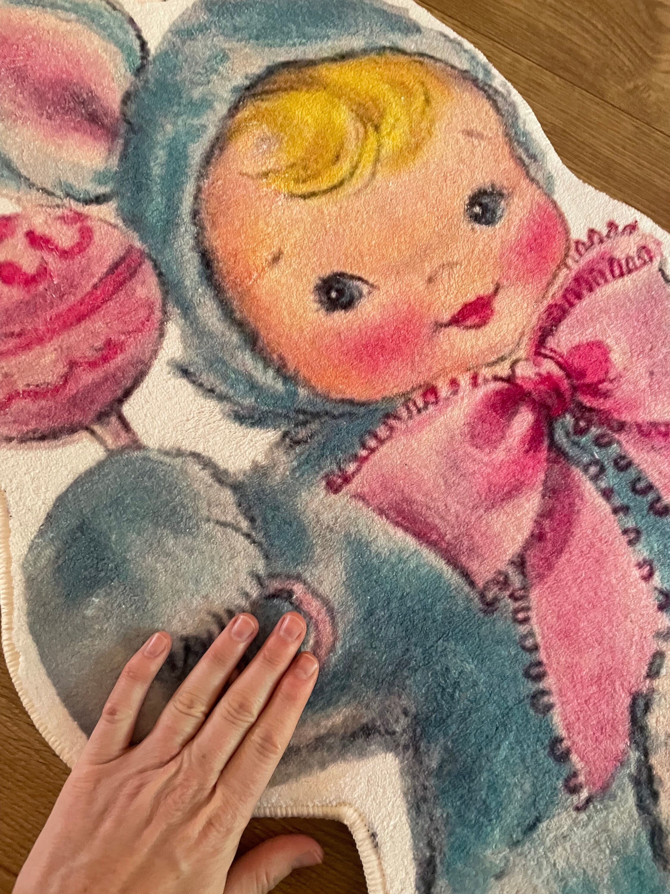 NEW Vintage Kitsch Mcm Retro 50s Anthropomorphic Cry Baby Bunny Toy ...