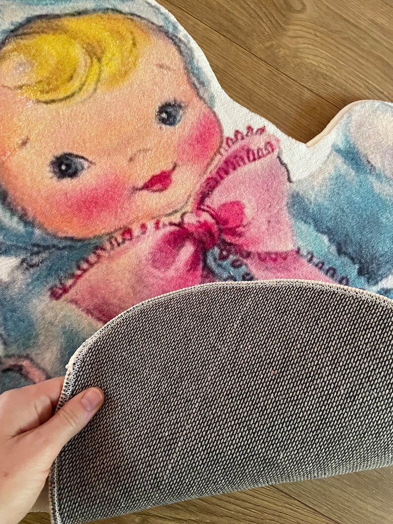 Kitsch Rugs NEW Vintage Kitsch Mcm Retro 50s Anthropomorphic Cry Baby Bunny Toy ...