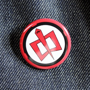 Emblema de héroe americano más grande | Botón Pinback | años 80 culto de superhéroe de televisión clásico