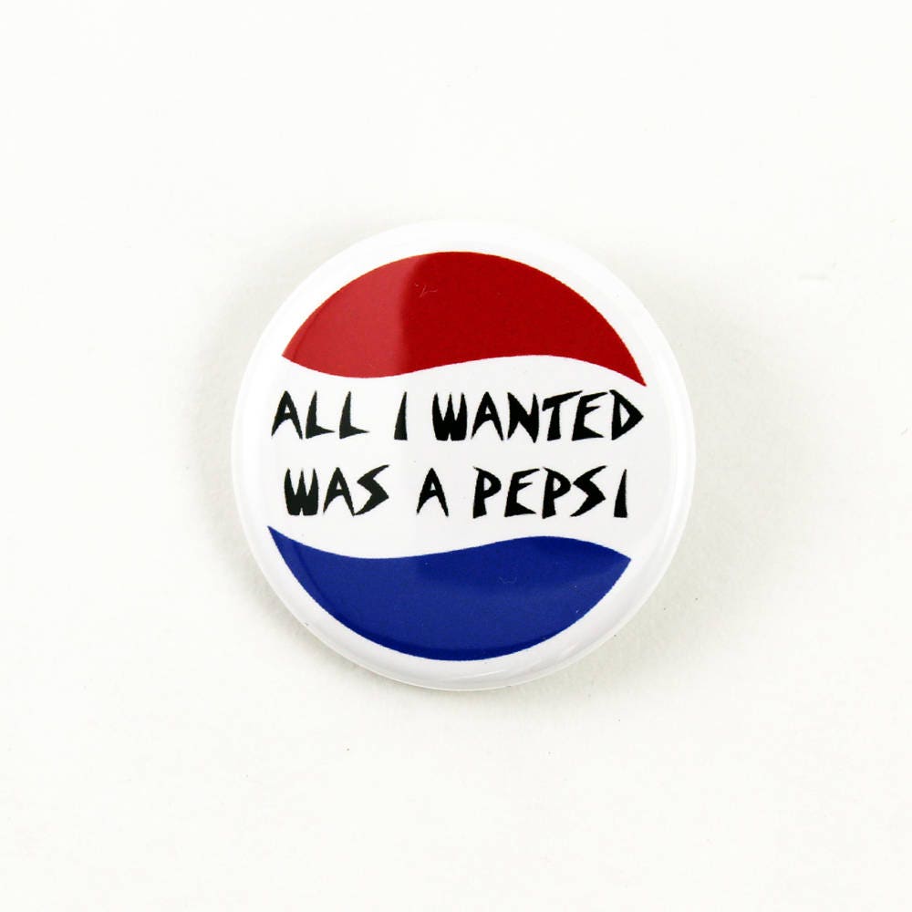 All I Wanted Was A Pepsi | 80s Hardcore Thrash Inspired Pinback