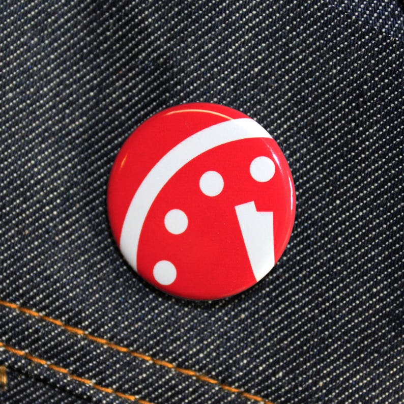 Doomsday Clock | 89 Seconds to Midnight | Pinback Button | Resist ...