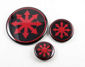 Pentagrama Baphomet, Símbolo Del Caos / Parche Trasero Bordado - México - Foto 7