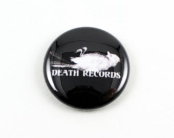 Death Records | 1 Inch Pinback Button | Phantom of the Paradise cult musical horror film